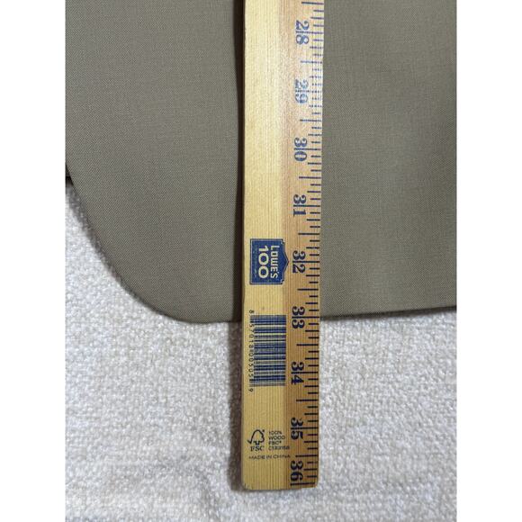 Chaps Ralph Lauren Men 46 Wool 2 Button Blazer Classic Dress Jacket Suit Coat - Picture 7 of 9